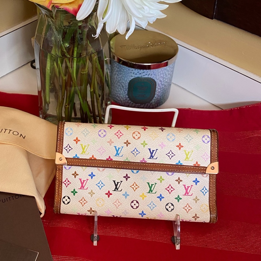 Louis Vuitton Long Murakami Multicolor Wallet